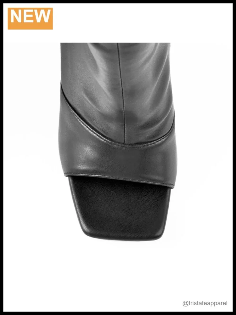 Stiletto Heel Over Knee Boots 24in Shaft Rhinestone Lace Up Pointed Toe